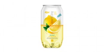 Pet can 350ml Sparkling drink lemon  flavor rita